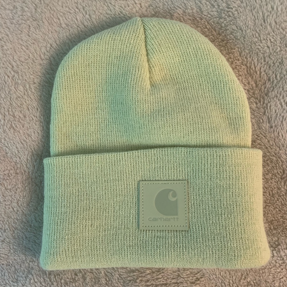 Green Carhartt Beanie